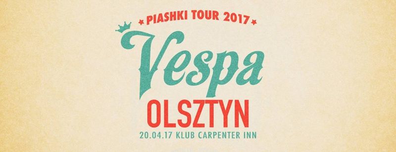 Koncert: Vespa w Carpenter Inn, Olsztyn